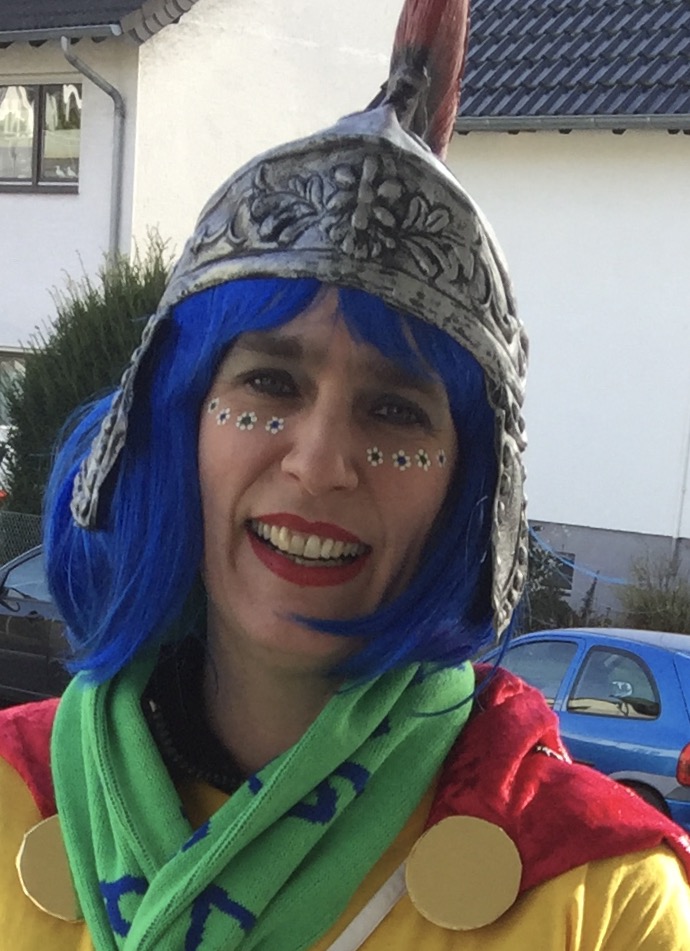 Im Reiterchor ist Anja nat&uuml;rlich auch
